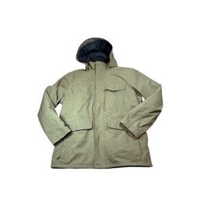 LL Bean Jacket Men's Size Large Tek 3-in-1 All Season Parka Hooded Primaloft